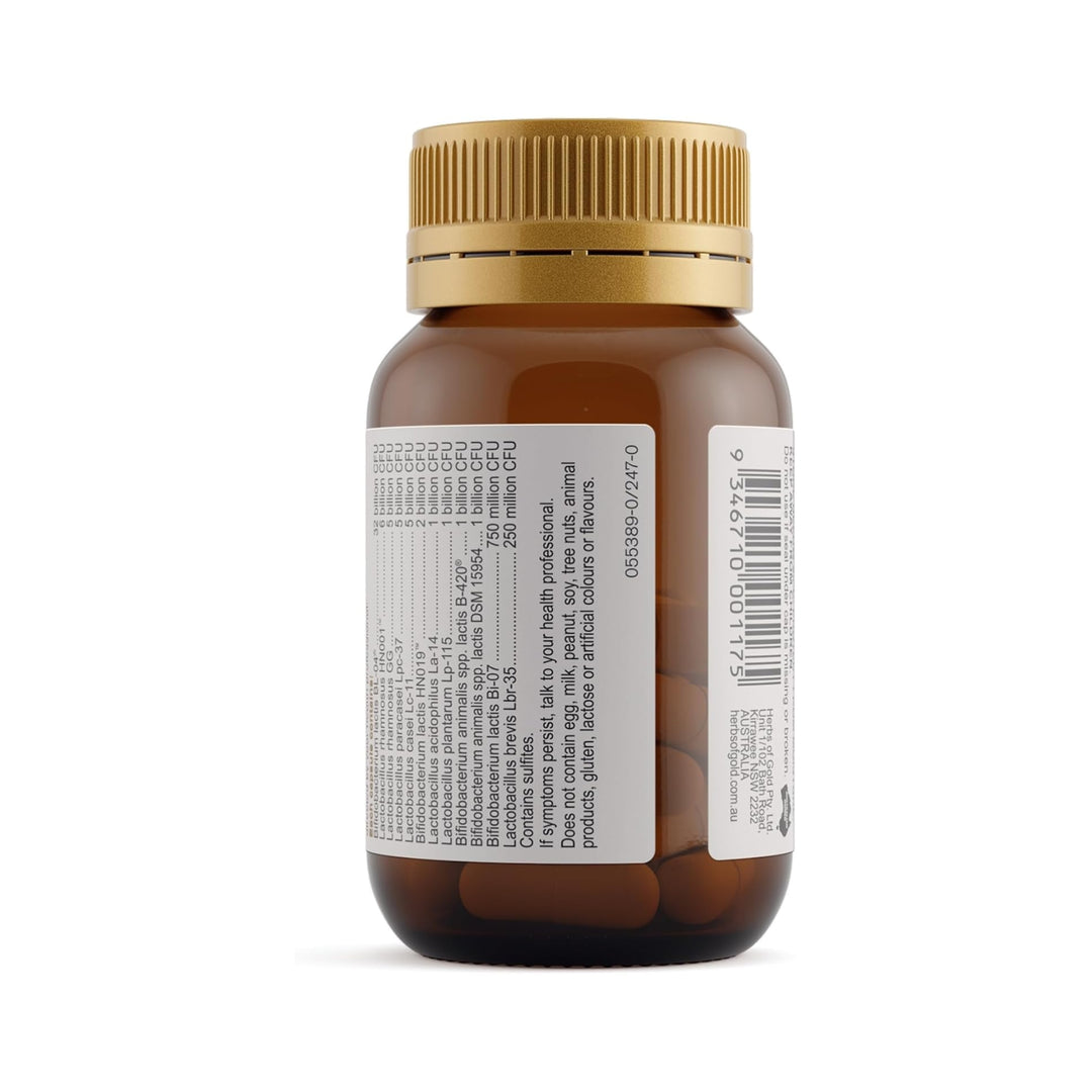 Herbs of Gold Probiotic 60 Billion 30 Capsules
