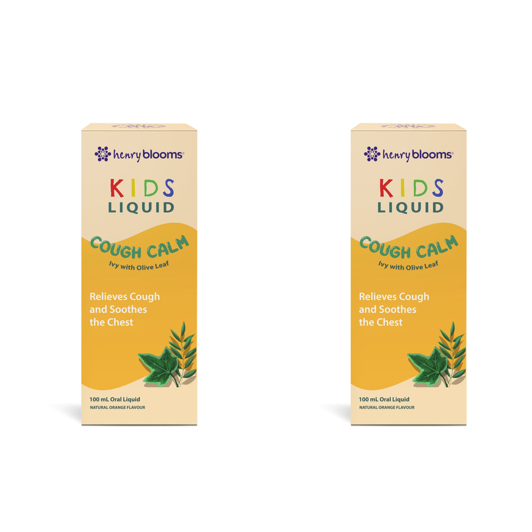 Henry Blooms Kids Liquid Cough Calm Ivy With Olive Leaf 100 mL