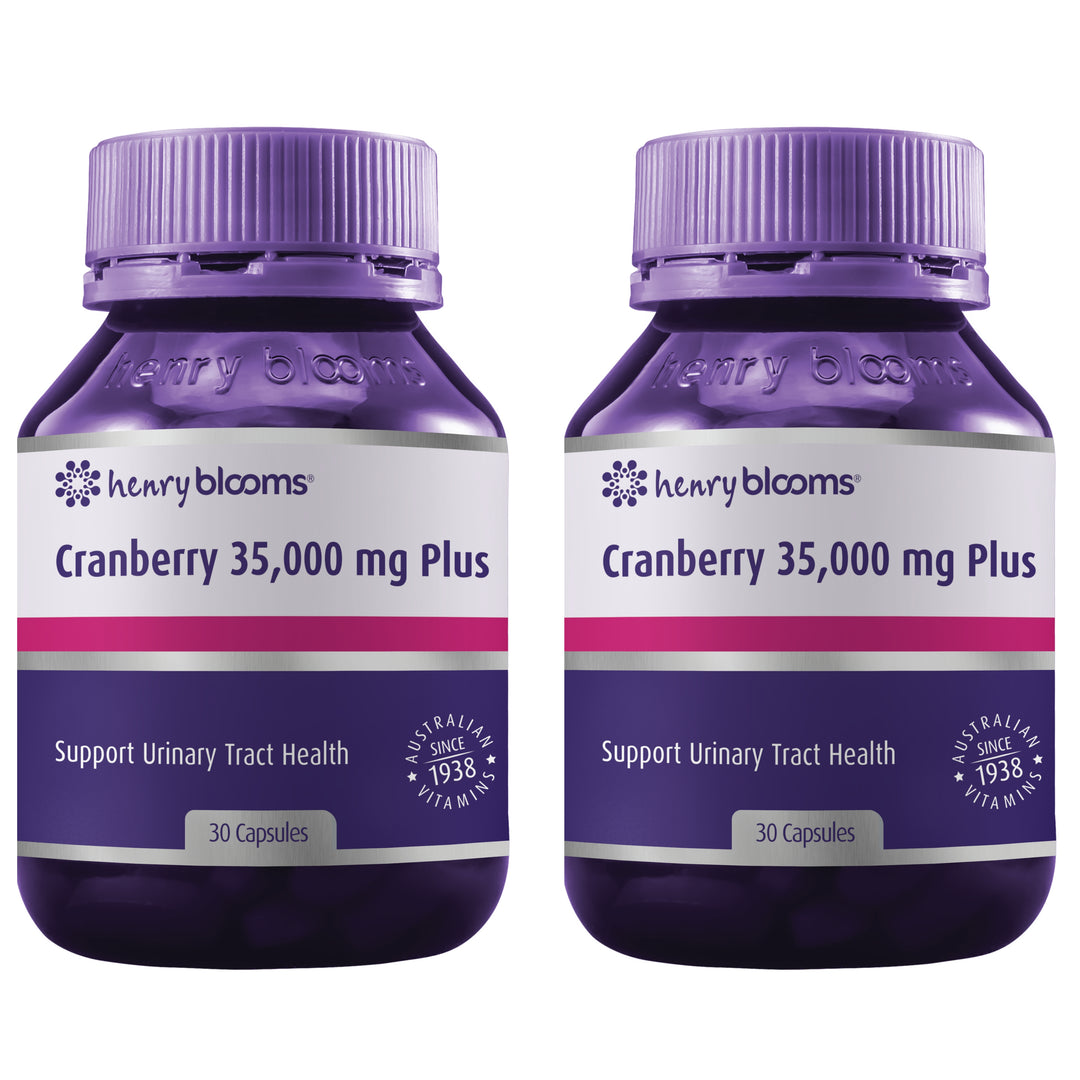 Henry Blooms Cranberry 35,000mg Plus 30 Capsules