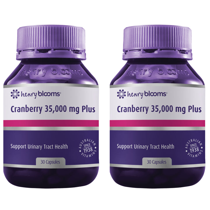 Henry Blooms Cranberry 35,000mg Plus 30 Capsules