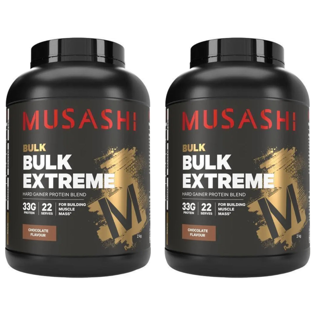 Musashi Bulk Extreme Protein Powder Chocolate 2kg
