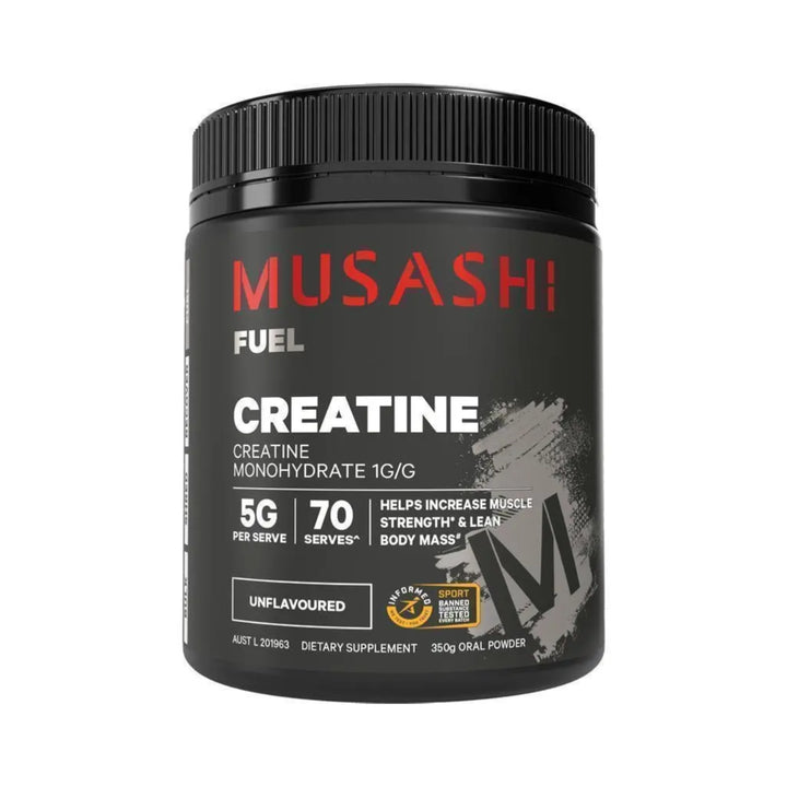 Musashi Creatine Monohydrate Unflavoured 350g
