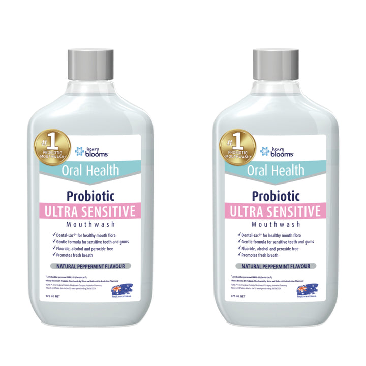 Henry Blooms Probiotic Mouthwash Ultra Sensitive 375 mL