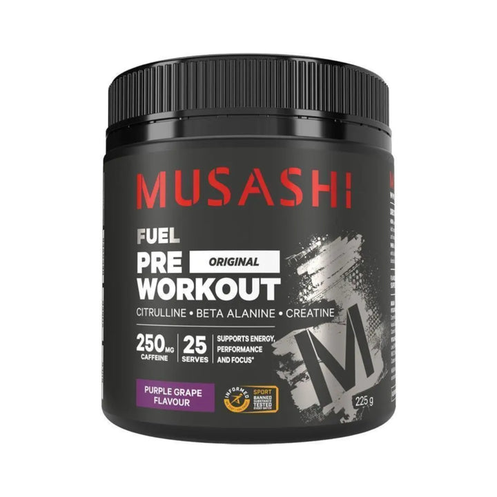 Musashi Pre Workout Purple Grape 225g