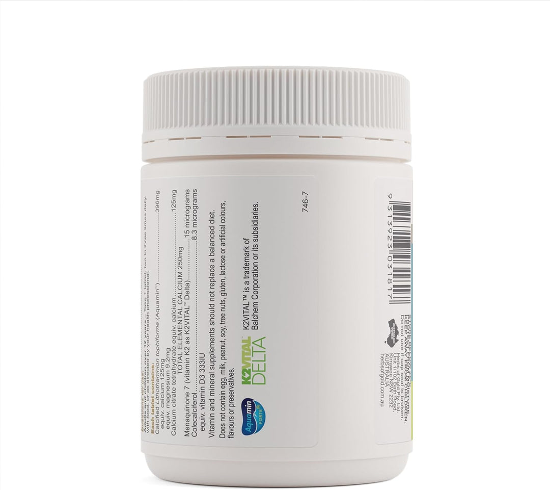 Herbs of Gold Calcium K2 with D3 90 Tablets