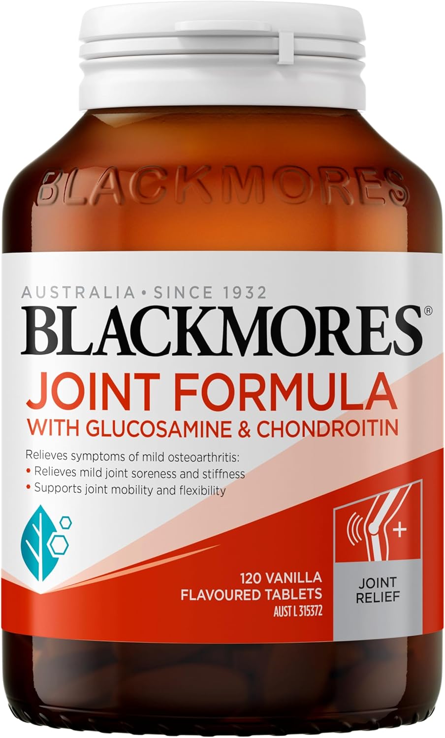 Blackmores Joint Formula | Supports Joint Mobility &amp; Flexibility | Relieves Symptoms of Mild Osteoarthritis| 120 Tablets