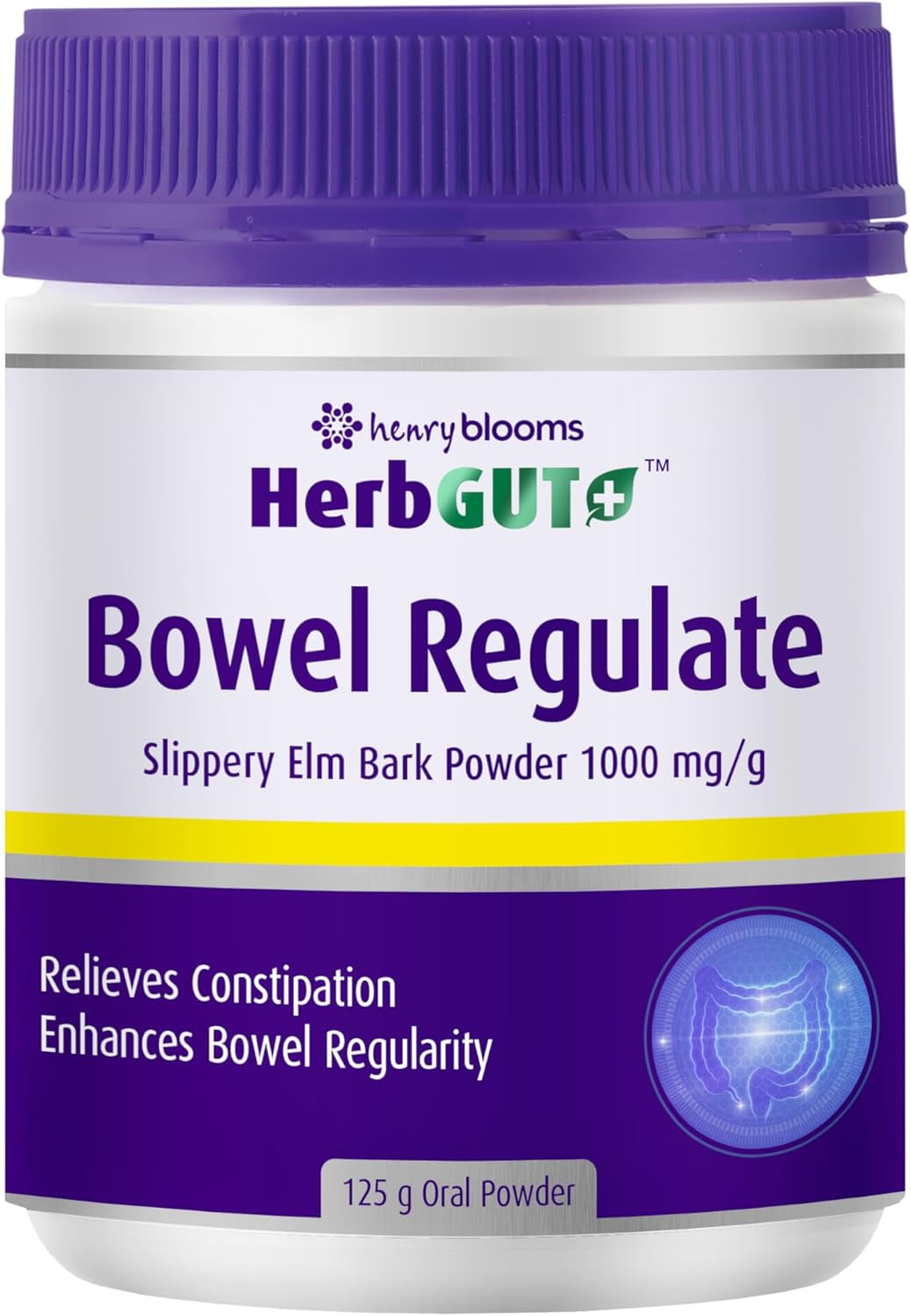 Henry Blooms Slippery Elm Bark Powder, 125g