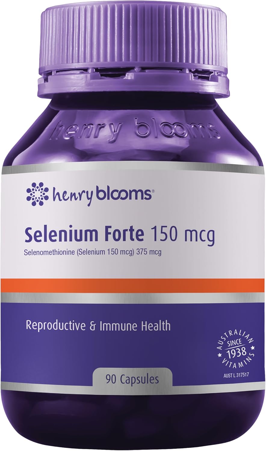 Henry Blooms 150 mcg Selenium Forte 90 Capsules