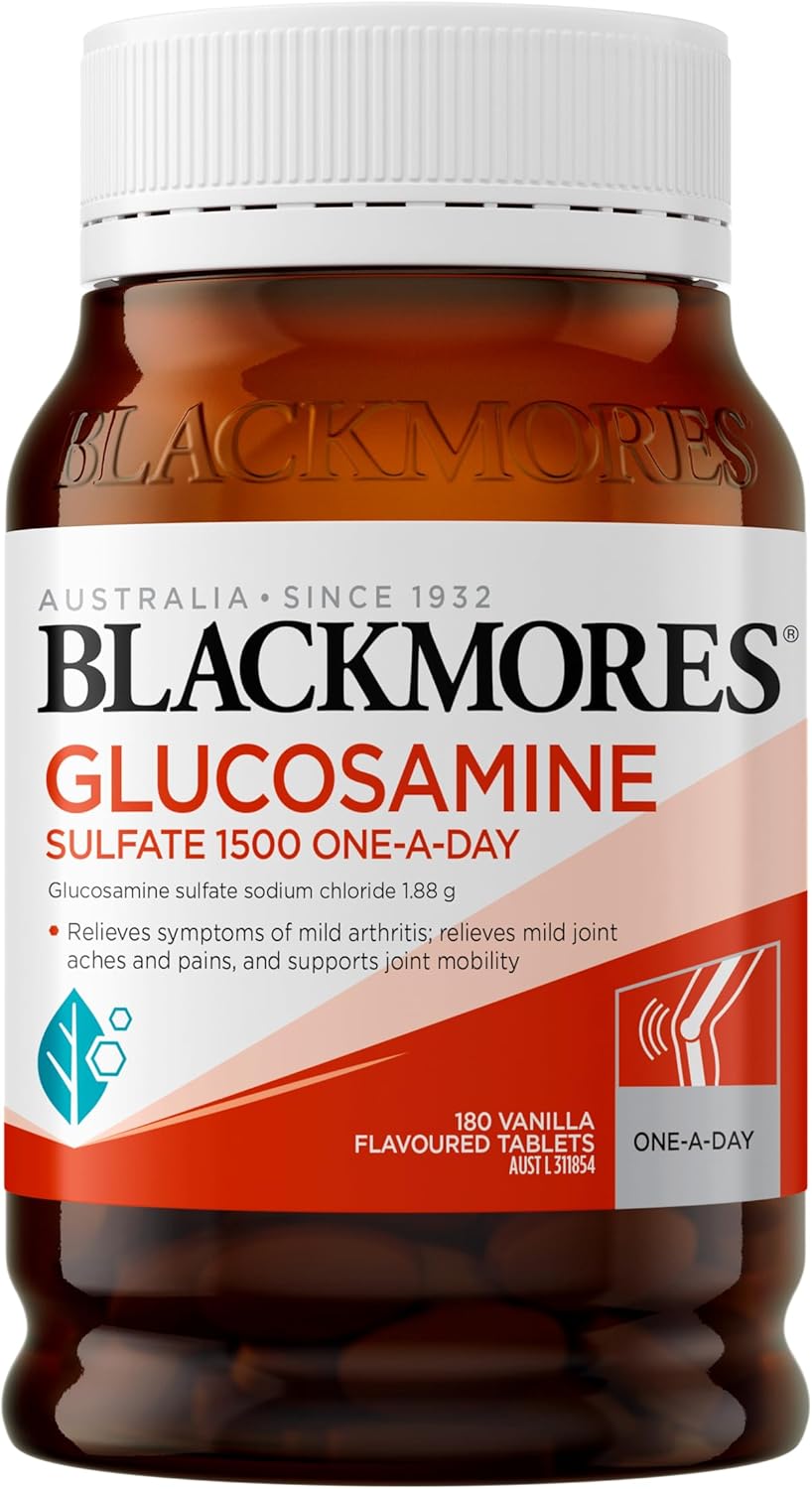 Blackmores Glucosamine Sulfate 1500 One-A-Day | Supports Joint Health | 180 Tablets