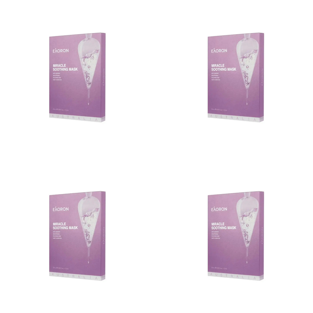 Eaoron Miracle Soothing Mask（5 Masks × 25 mL Each）