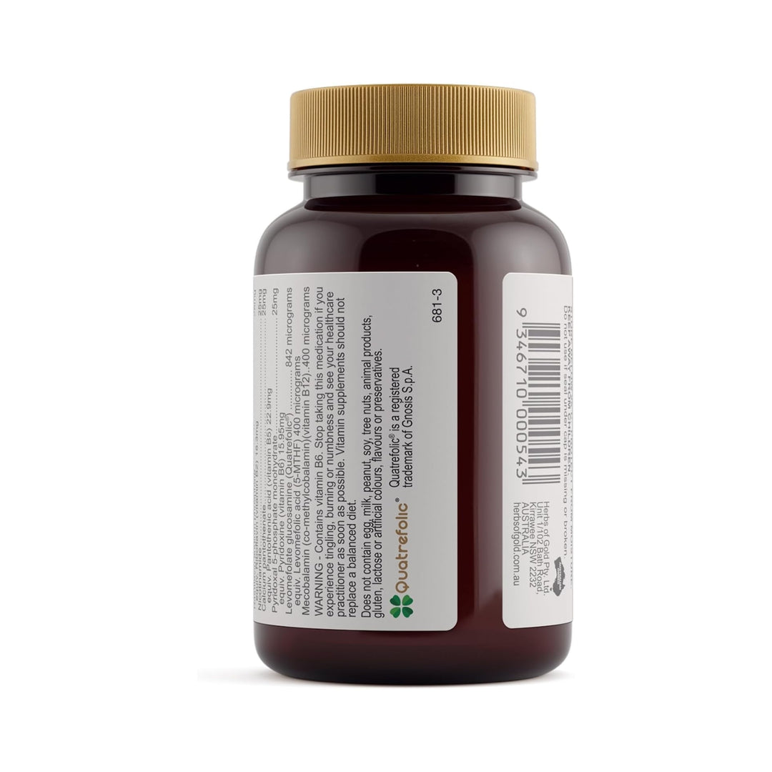 Herbs of Gold Activated B Complex 30 Capsules