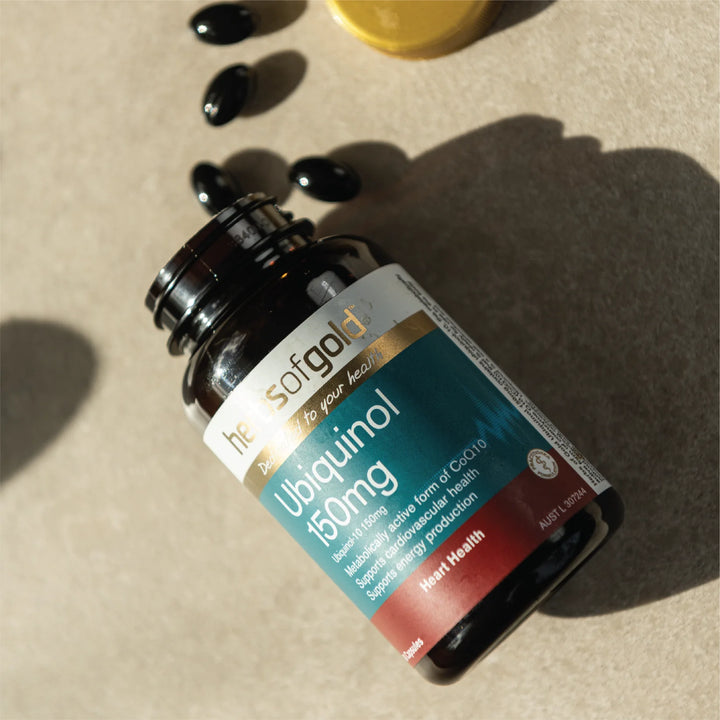 Herbs of Gold Ubiquinol 150mg 30 Capsules