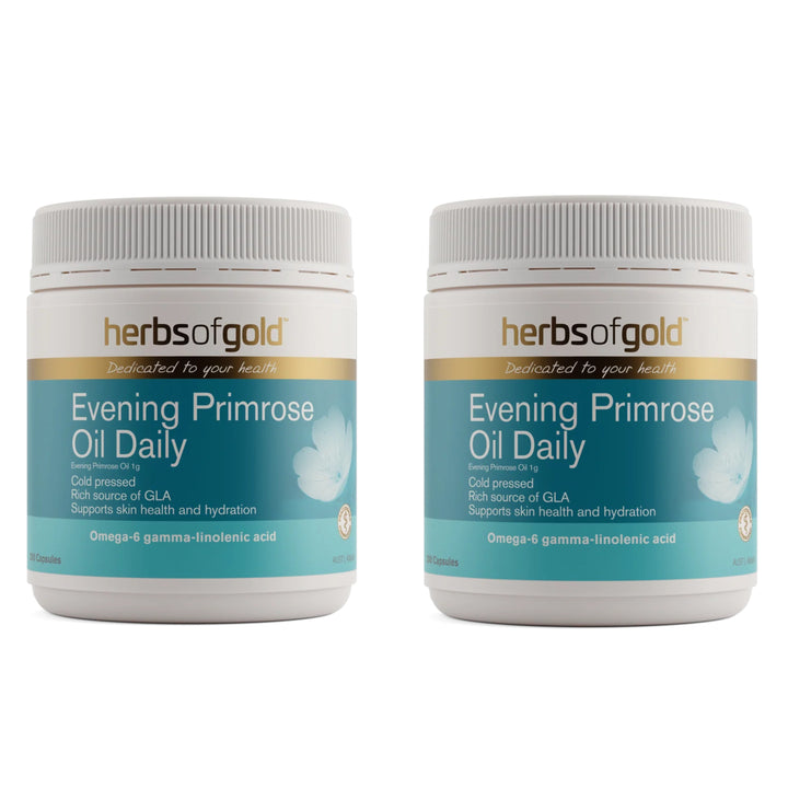 Herbs of Gold Evening Primrose Oil Daily 200 Capsules