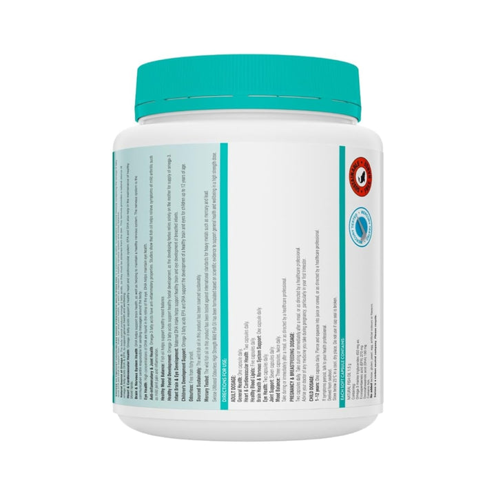 Swisse Ultiboost Odourless High Strength Wild Fish Oil 400 Capsules