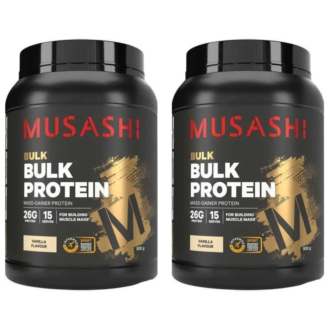 Musashi Bulk Protein Powder Vanilla 900 g