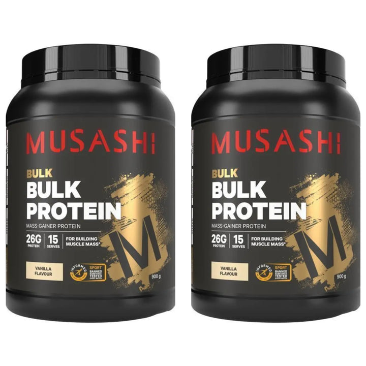 Musashi Bulk Protein Powder Vanilla 900 g