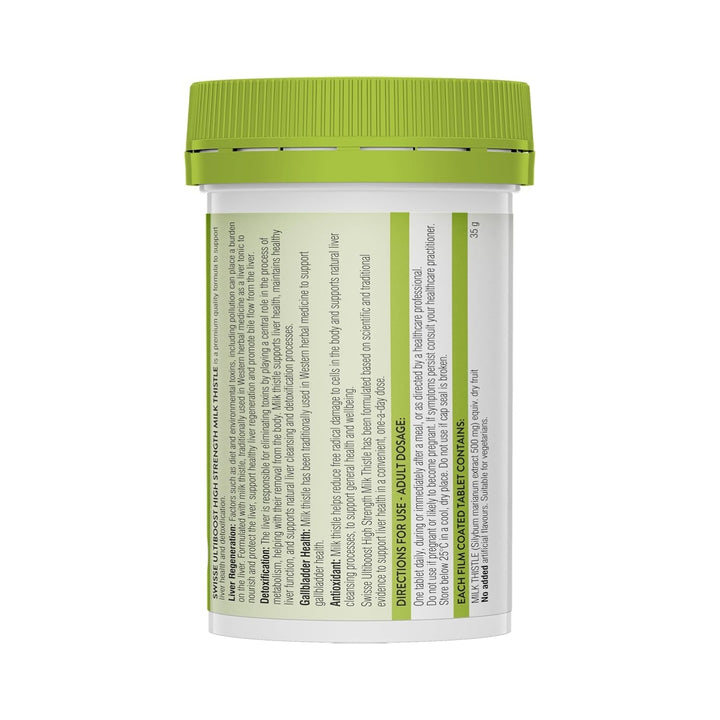 Swisse Ultiboost High Strength Milk Thistle 60 Tablets