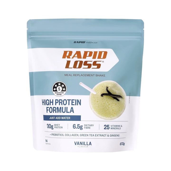 Rapid Loss 高蛋白代餐奶昔（香草味）672g