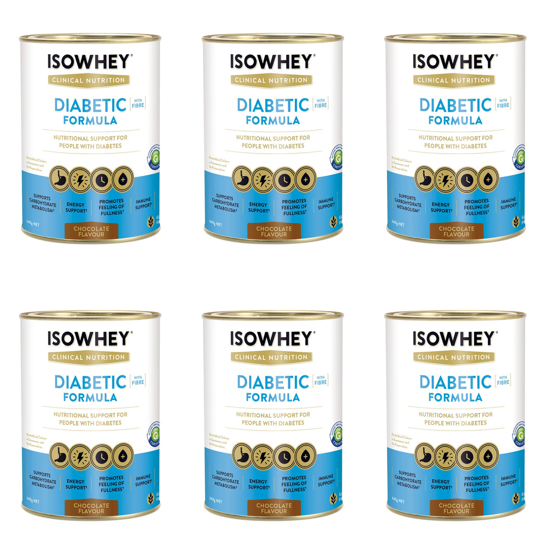 IsoWhey Clinical Nutrition Diabetic Formula Chocolate 640g