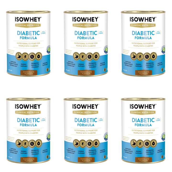 IsoWhey Clinical Nutrition Diabetic Formula Chocolate 640g