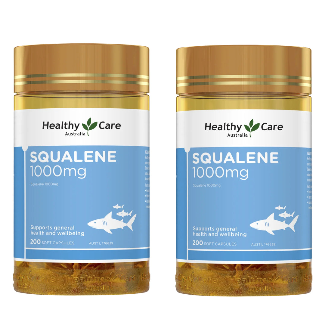 Healthy Care Squalene 1000mg 200 Capsules