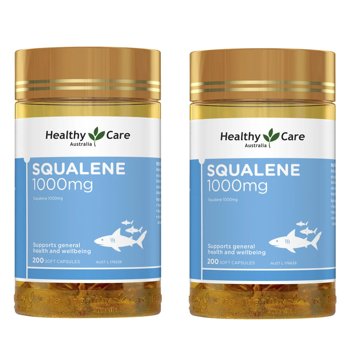 Healthy Care Squalene 1000mg 200 Capsules