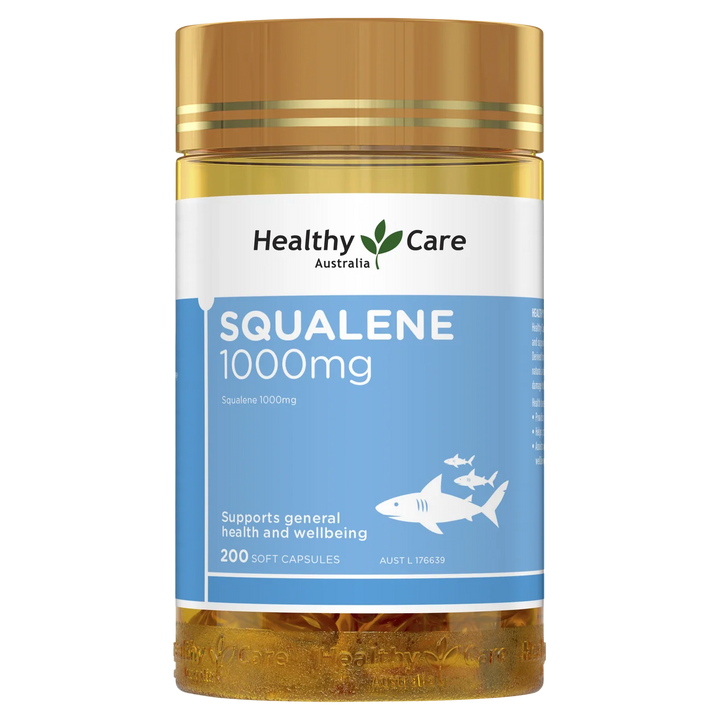 Healthy Care Squalene 1000mg 200 Capsules