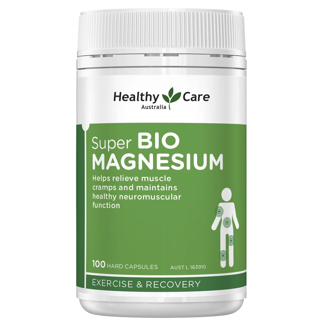 Healthy Care Super Bio Magnesium 100 Capsules