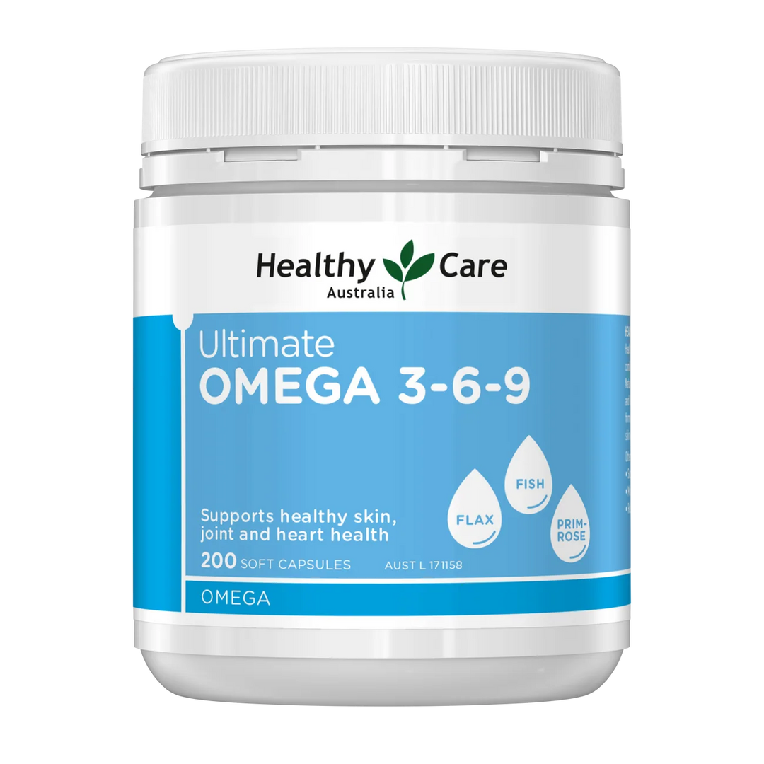 Healthy Care Ultimate Omega 3-6-9 200 Capsules