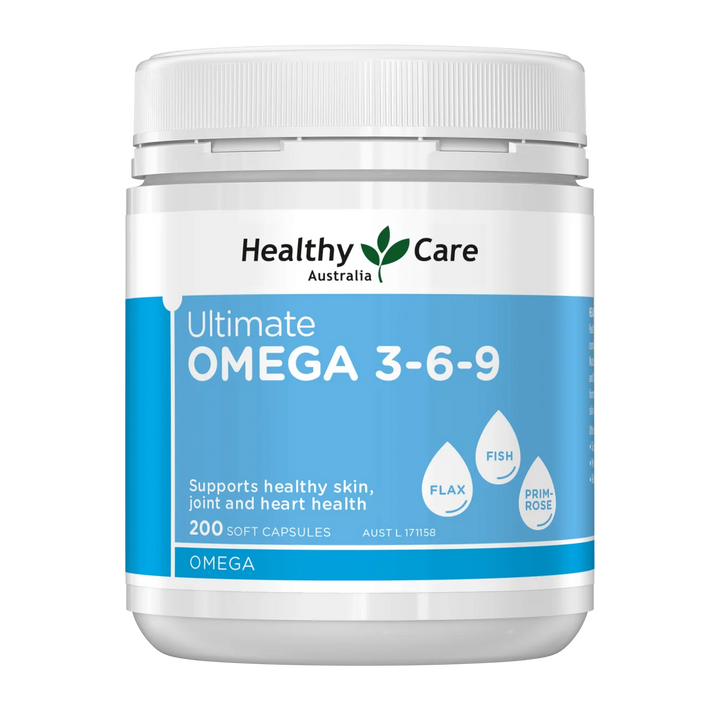 Healthy Care Ultimate Omega 3-6-9 200 Capsules