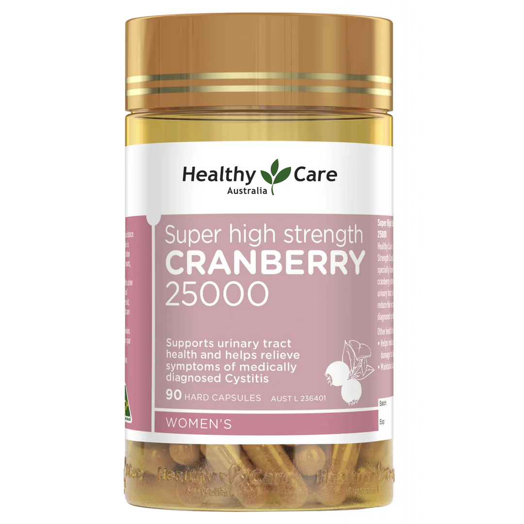 Healthy Care Super High Strength Cranberry 25000 90 Capsules