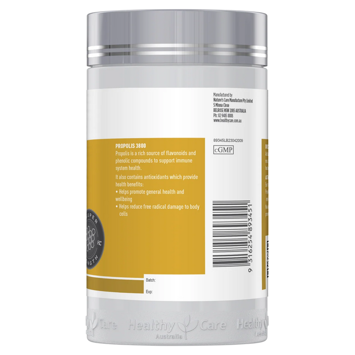 Healthy Care Propolis 3800mg 200 Capsules