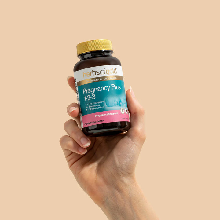 Herbs of Gold Pregnancy Plus 1-2-3 60 Tablets