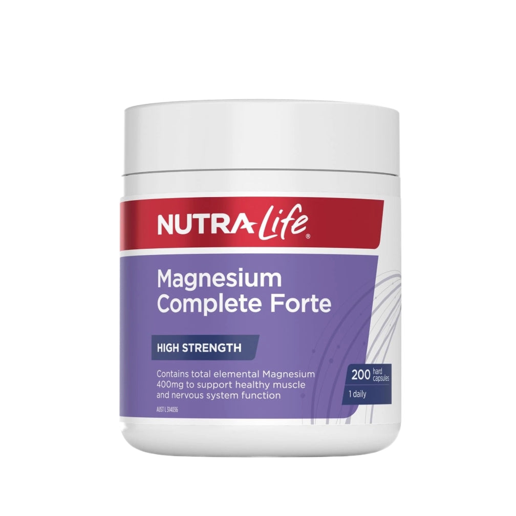 Nutra-Life Magnesium Complete Forte 200 Capsules