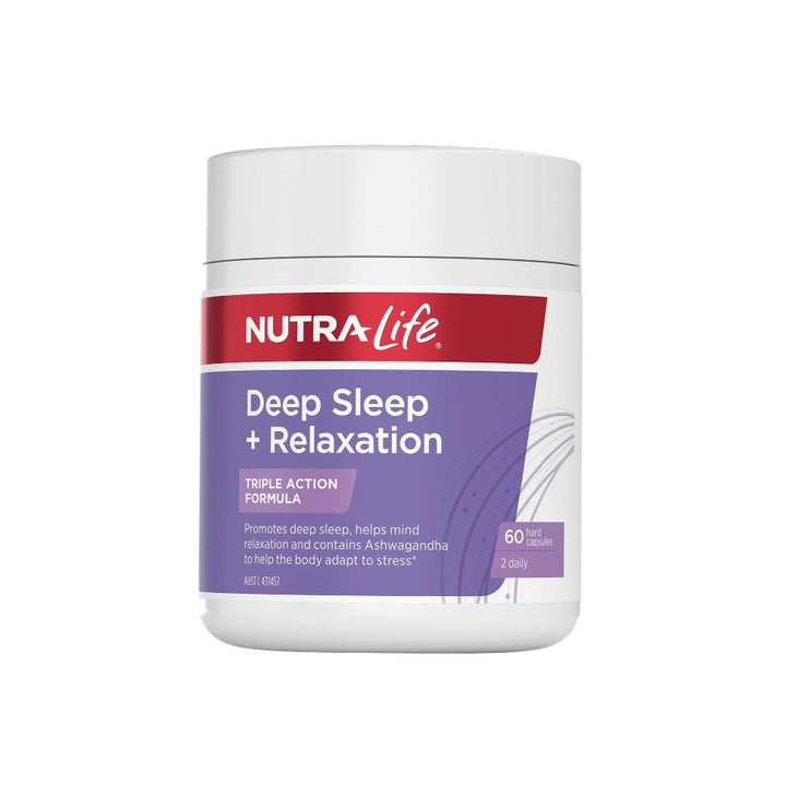 Nutra-Life Deep Sleep + Relaxation 60 Capsules