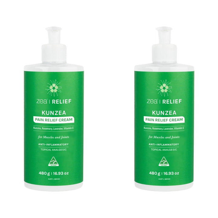 Zea Relief Kunzea Pain Relief Cream 480g