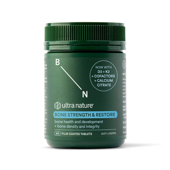 Ultra Nature Bone Strength &amp; Restore 60 Tablets