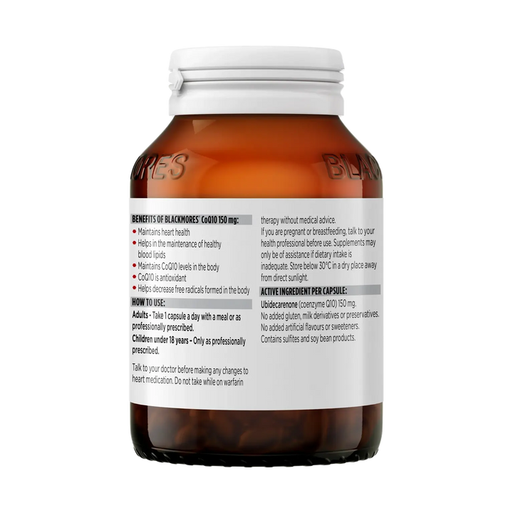 Blackmores CoQ10 150mg 90 Capsules