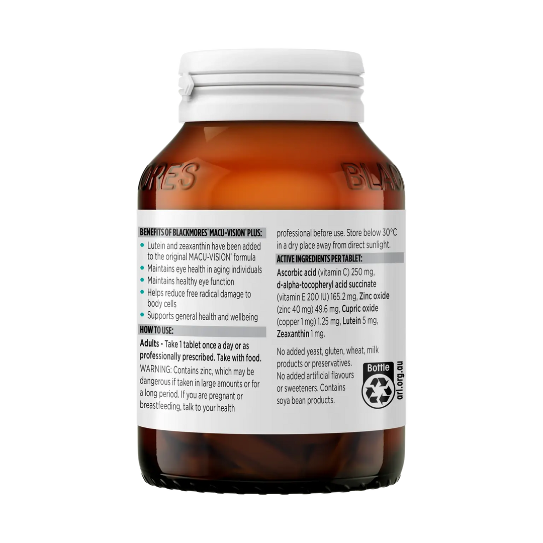Blackmores Macu-Vision® Plus 120 Tablets