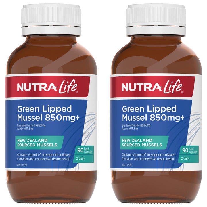 Nutra-Life GREEN LIPPED MUSSEL 850mg+ 90caps