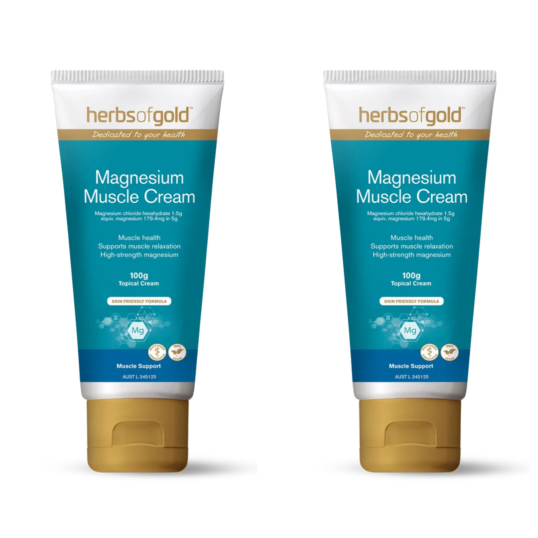 Herbs of Gold Magnesium Muscle Cream 100 Grams