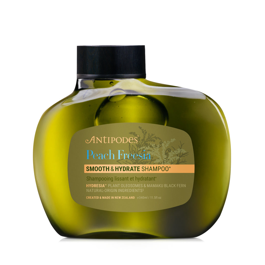 Antipodes Peach Freesia Smooth &amp; Hydrate Shampoo 340ml