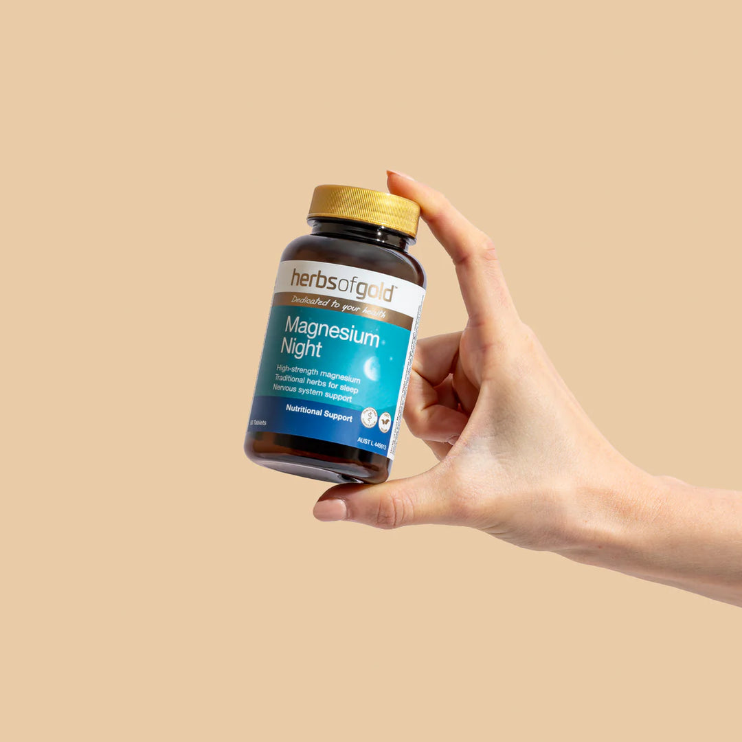 Herbs of Gold Magnesium Night 60 Tablets