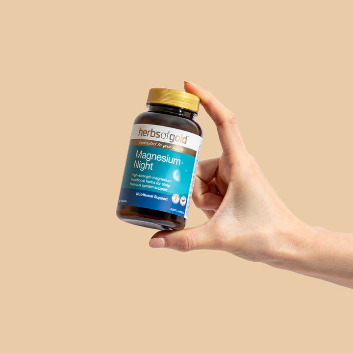 Herbs of Gold Magnesium Night 60 Tablets