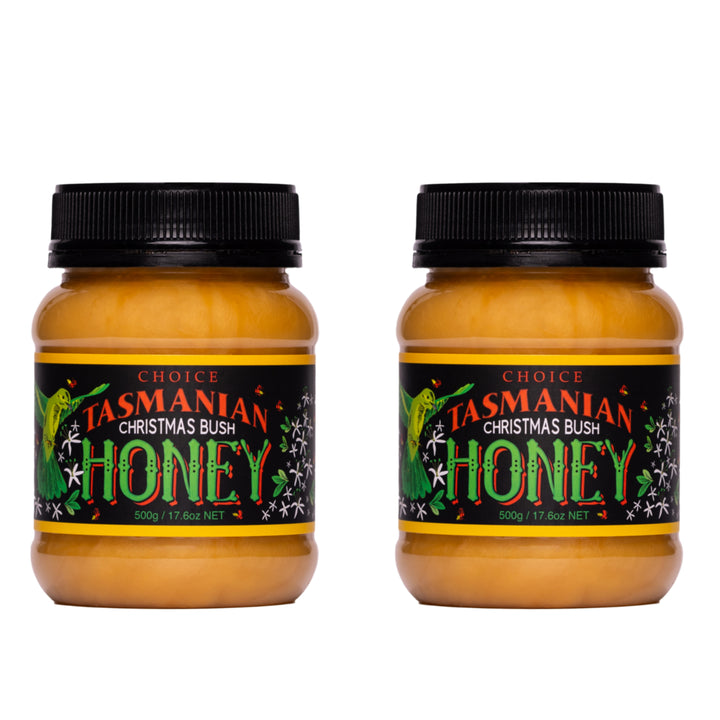 Tasmanian Christmas Bush Honey 500g
