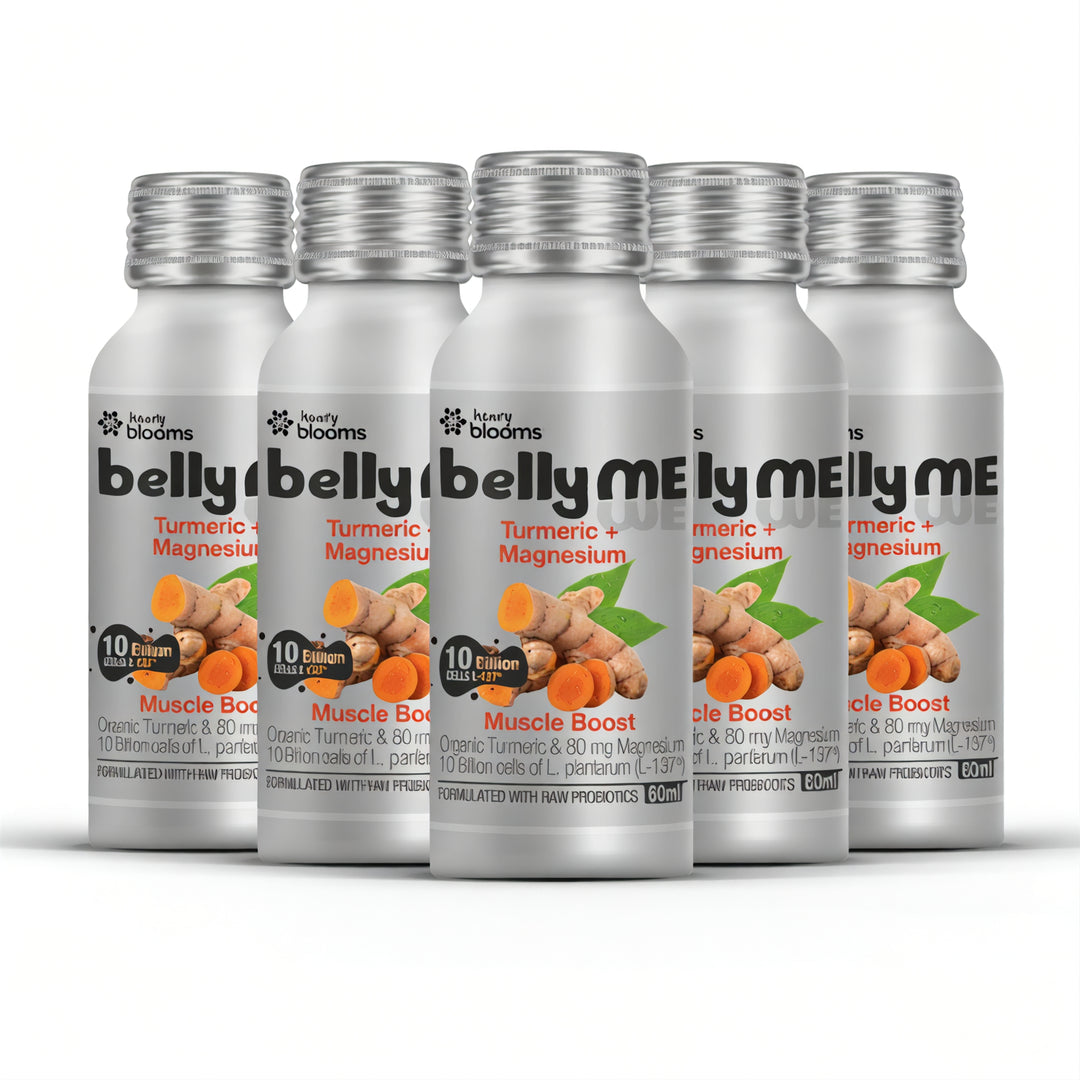 Henry Blooms BellyMe Muscle Boost Turmeric + Magnesium 60 mL