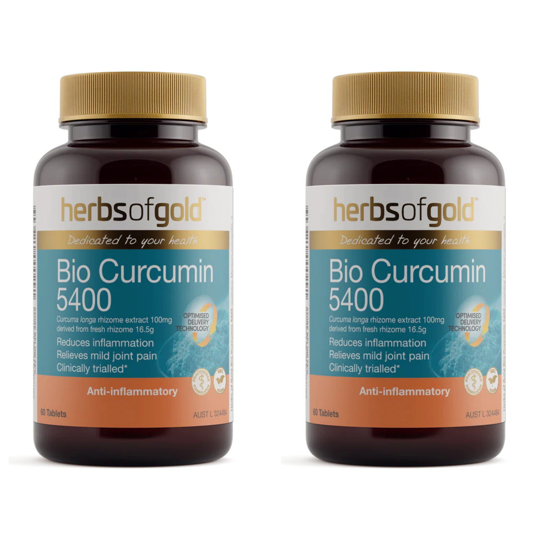 Herbs of Gold Bio Curcumin 5400 60 Tablets