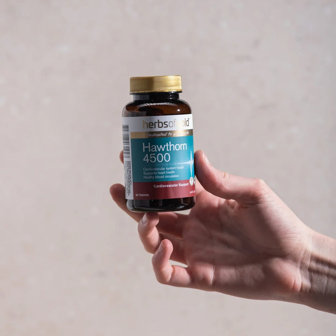 Herbs of Gold Hawthorn 4500 60 Tablets