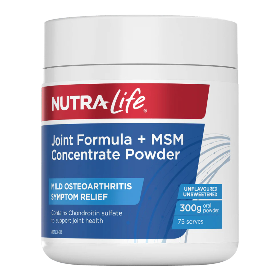 Nutra-Life Joint Formula + MSM Concentrate Powder 300g