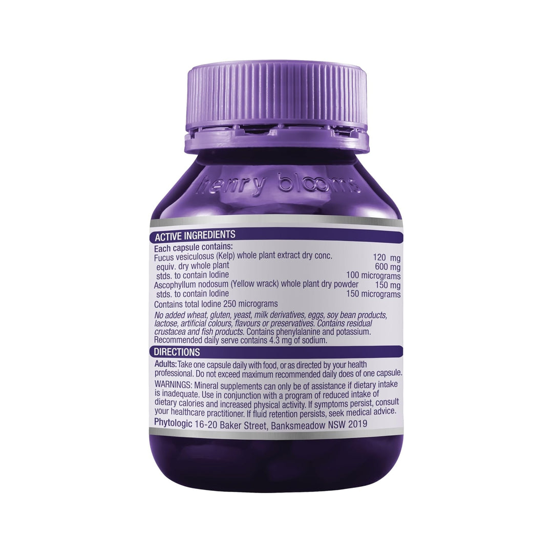 Henry Blooms Super Kelp 75 Capsules